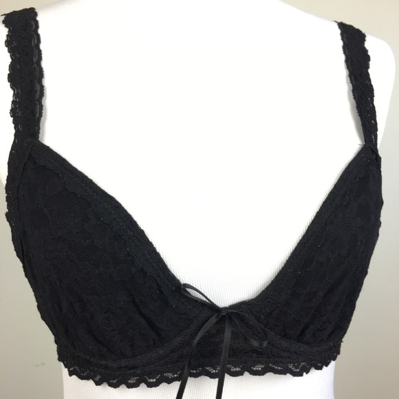 ✨Hanky Panky Black Melanie Bra 32C✨ - Picture 5 of 8